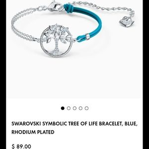 Swarovski symbolic tree of life bracelet